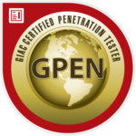 Consultant certifié en GPEN (Giac Certified Penetration Tester)